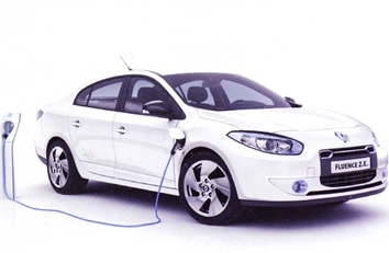 Renault Fluence Z.E. 100% eléctrico con autonomía de 160 km.